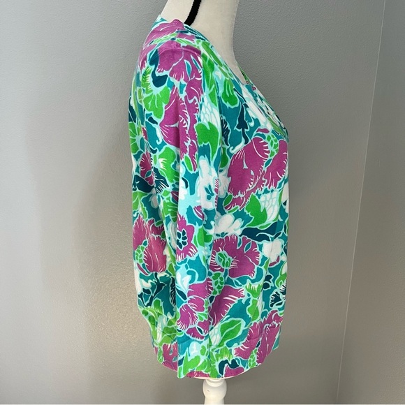 Talbots Multicolor Floral Blazer - Picture 6 of 10